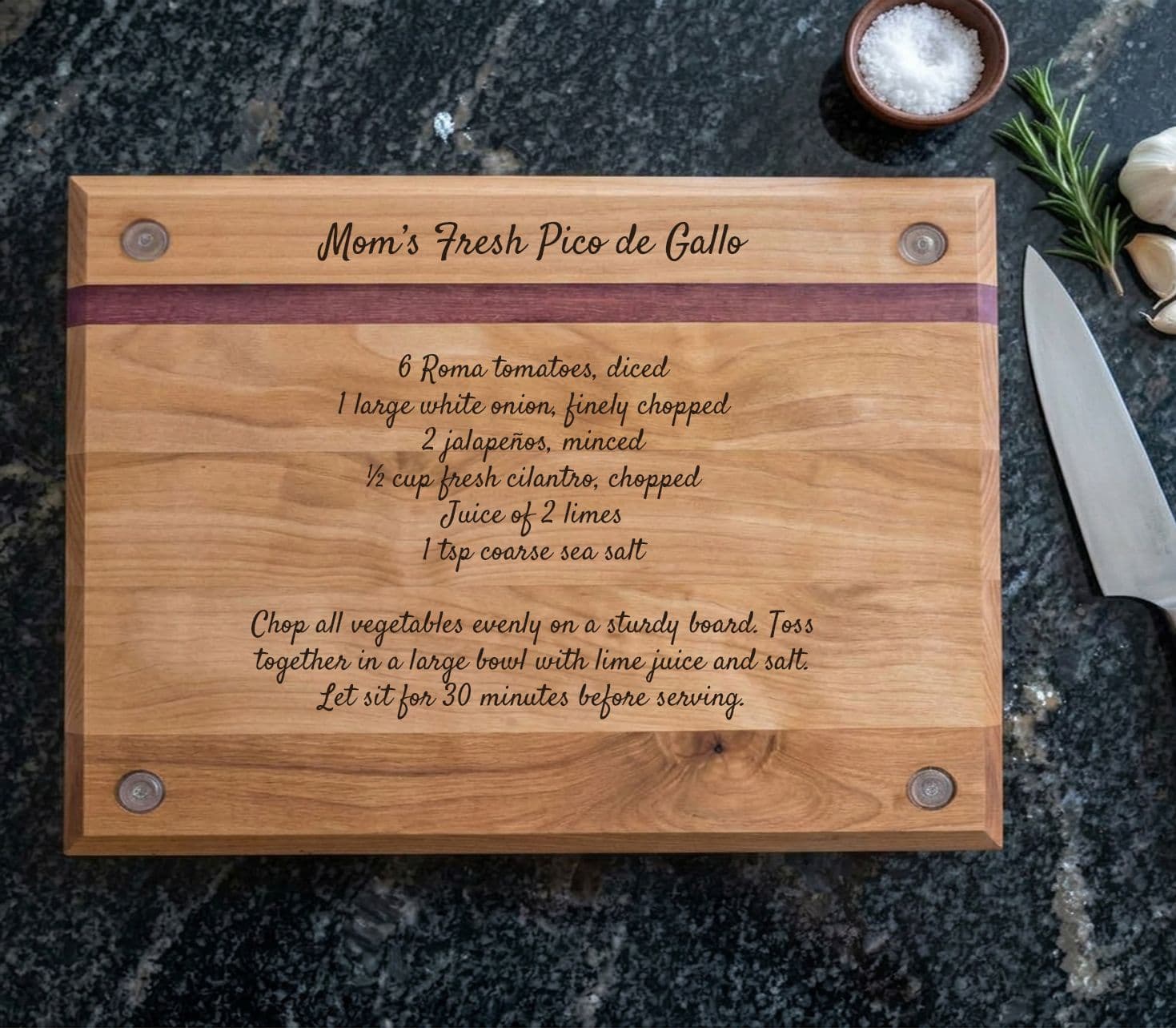 Premium Custom Engraved Cutting Board - Image 4