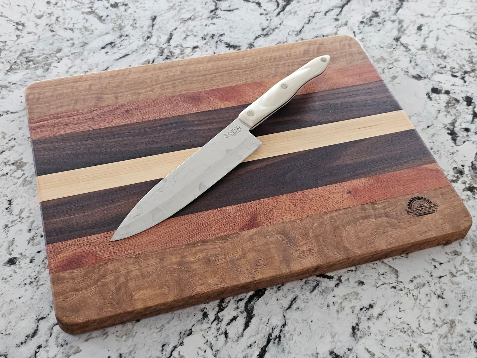Signature Hardwood Serving & Cutting Board - Image 1